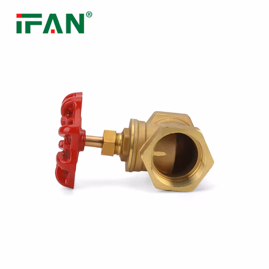 Válvula de compuerta de latón Ifan utilizada para suministrar sistemas de agua